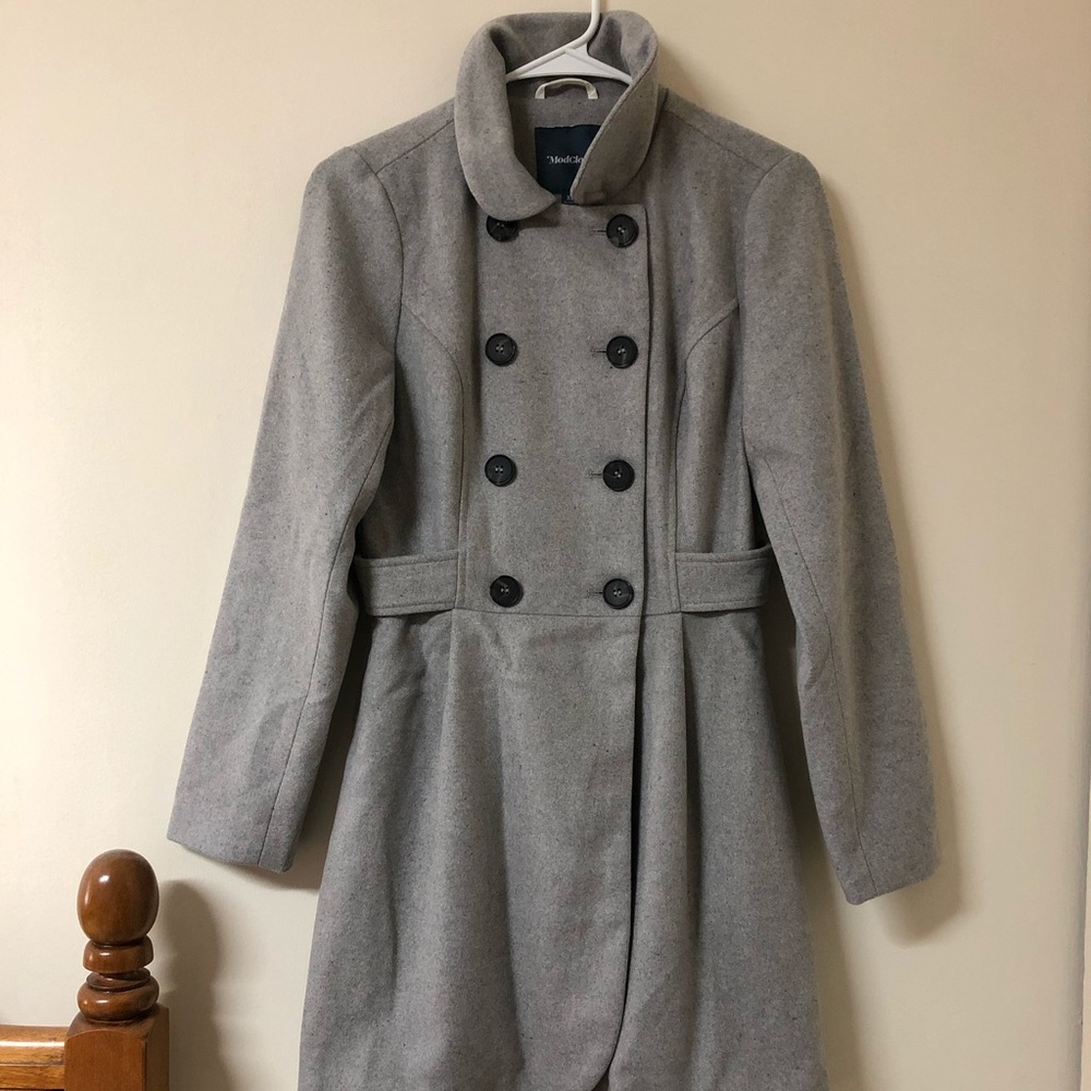 ModCloth Coat in Gray Size XS